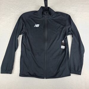 New Balance Sweater Mens Large Black Full Zip Performance Dry Tech Golf‎ NWT NEW